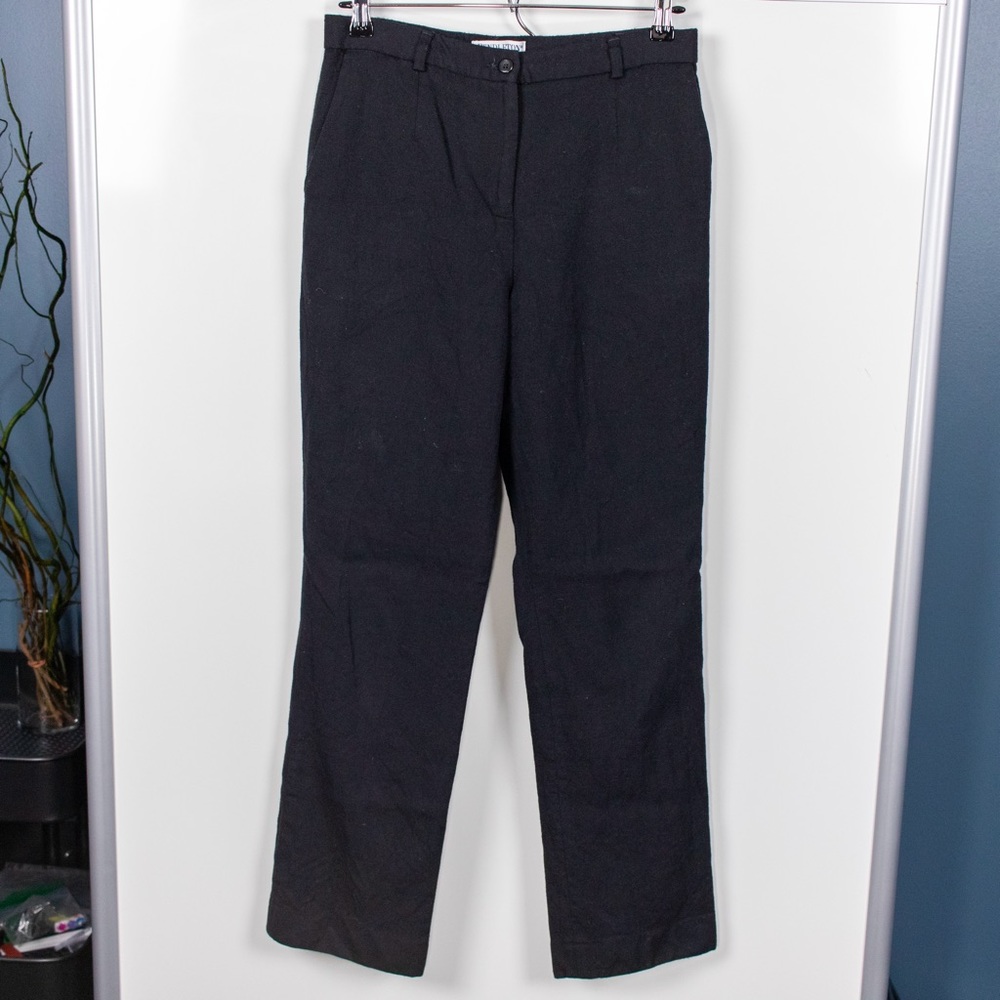 Pendleton 100% Wool Black Lined Trousers